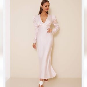 NWT  BARDOT - ZARIA MIDI DRESS IN SOFT PINK SIZE 10/XL